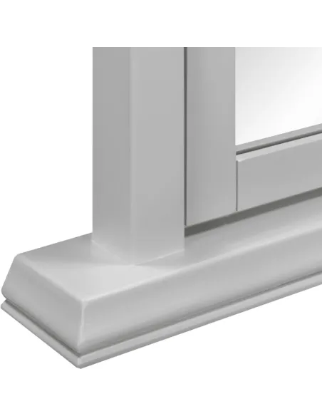 Bordeaux Dressing Table Mirror - Pebble Grey