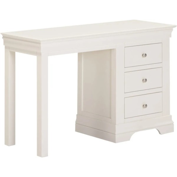 Bordeaux 3 Drawer Dressing Table - Ivory