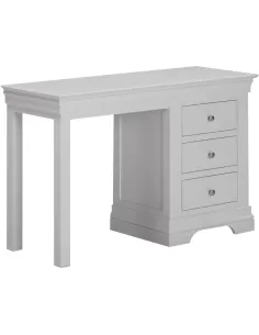 Bordeaux 3 Drawer Dressing Table - Pebble Grey 2