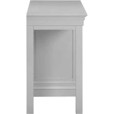 Bordeaux 3 Drawer Dressing Table - Pebble Grey