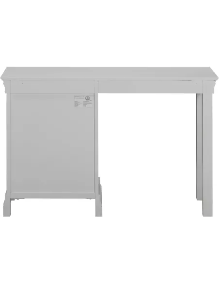 Bordeaux 3 Drawer Dressing Table - Pebble Grey