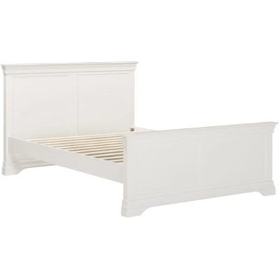 Bordeaux 4ft6 High Foot End Bedframe - Ivory