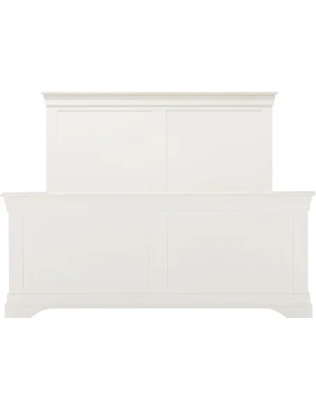 Bordeaux 4ft6 High Foot End Bedframe - Ivory