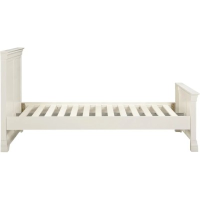 Bordeaux 4ft6 High Foot End Bedframe - Ivory