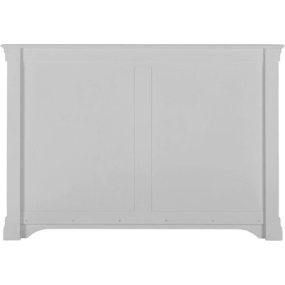 Bordeaux 4ft6 High Foot End Bedframe - Pebble Grey