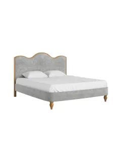 Verona 6ft Bedframe - Grey/Oak