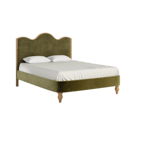 Verona 5ft Bedframe - Green/Oak