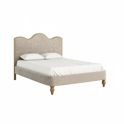 Verona 5ft Bedframe - Oatmeal/Oak