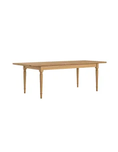 Verona 1800 - 2300 mm Large Extending Dining Table - Oak