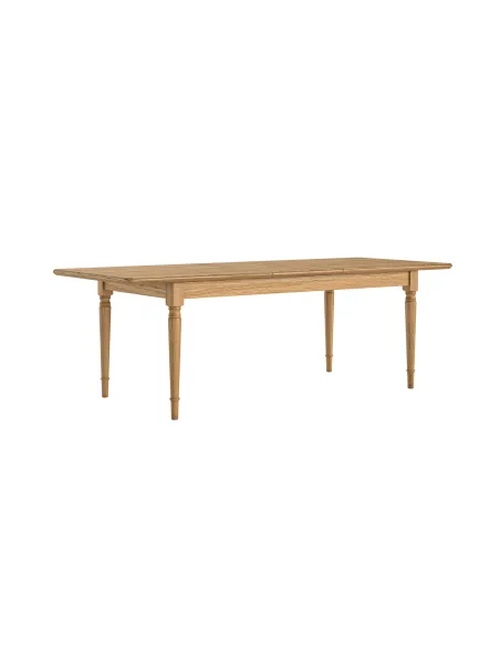 Verona 1800 - 2300 mm Large Extending Dining Table - Oak