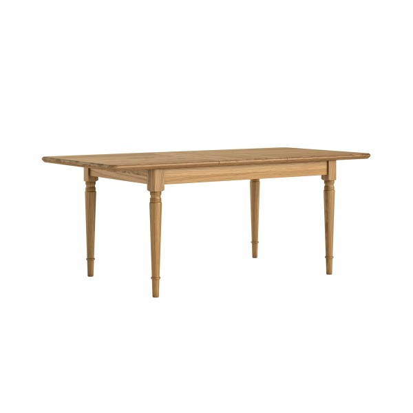Verona 1400 - 1900 mm Small Extending Dining Table - Oak