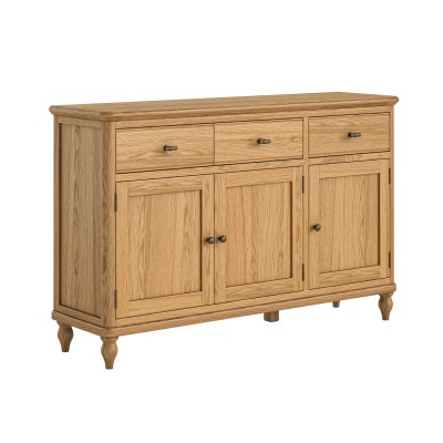 Verona 3 Door Sideboad - Oak