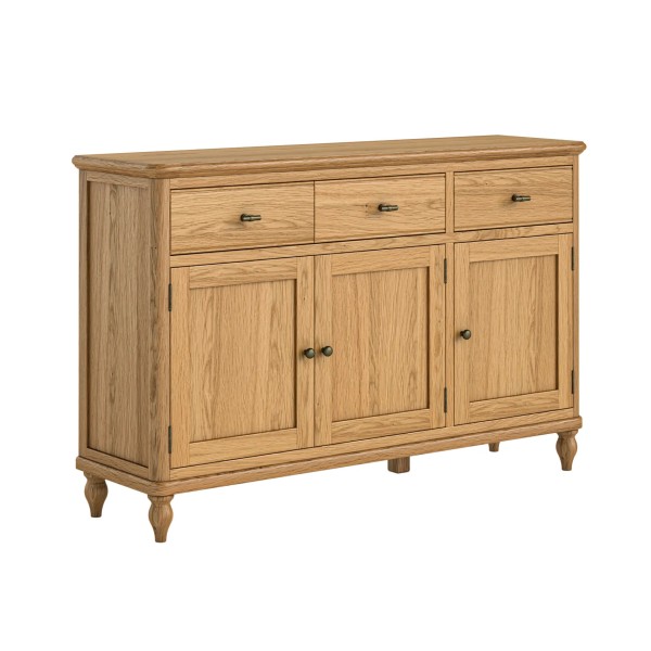 Verona 3 Door Sideboad - Oak