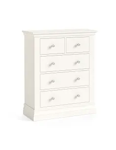 Burgundy 2 Over 3 Chest - Coconut Milk