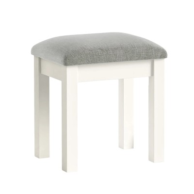 Burgundy Stool - Coconut Milk