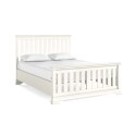 Burgundy 5ft HFE Bedframe - Coconut Milk