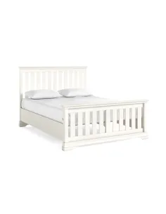 Burgundy 5ft HFE Bedframe - Coconut Milk