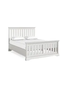 Burgundy 5ft HFE Bedframe - Light Grey