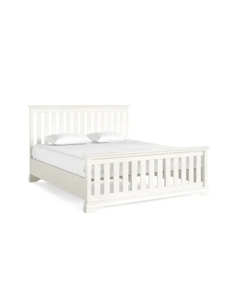 Burgundy 6ft HFE Bedframe - Coconut Milk
