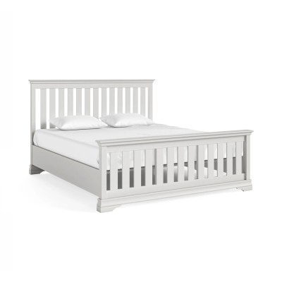 Burgundy 6ft HFE Bedframe - Light Grey