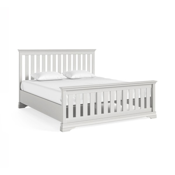 Burgundy 6ft HFE Bedframe - Light Grey
