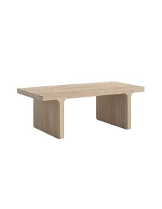 Portobello Rectangular Coffee Table - Light Oak