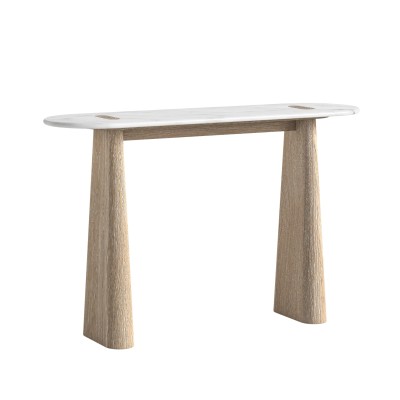 Portobello Console table - Travertine Top