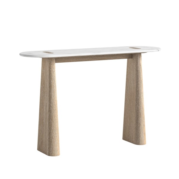 Portobello Console table - Travertine Top