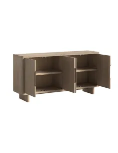 Portobello Large Sideboard - Light Oak 2
