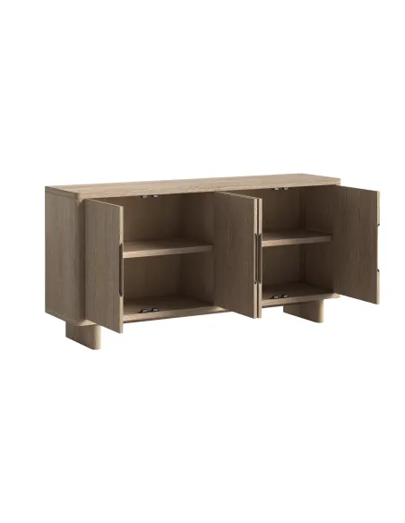 Portobello Large Sideboard - Light Oak