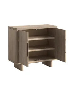 Portobello Shoe Storage Unit - Light Oak 2