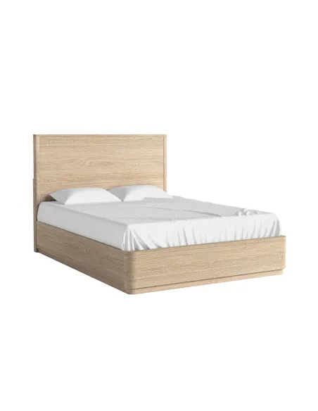 Portobello 5ft Bedframe - Light Oak