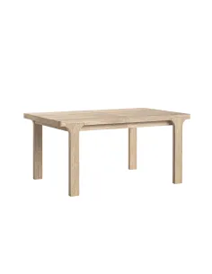 Portobello Large Extending Dining Table - Light Oak