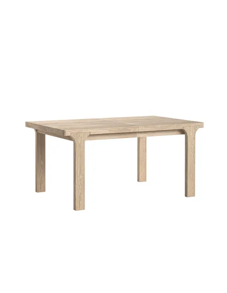 Portobello Large Extending Dining Table - Light Oak