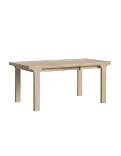 Portobello Compact Extending Dining Table - Light Oak 2