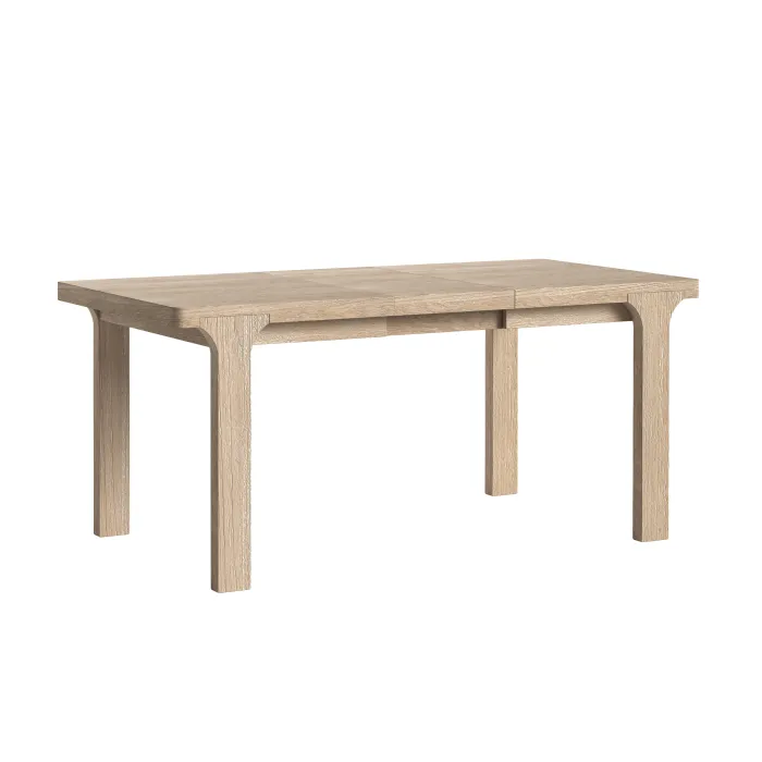Portobello Compact Extending Dining Table - Light Oak
