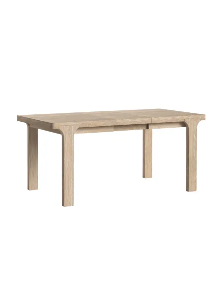 Portobello Compact Extending Dining Table - Light Oak