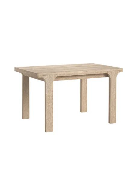 Portobello Compact Extending Dining Table - Light Oak