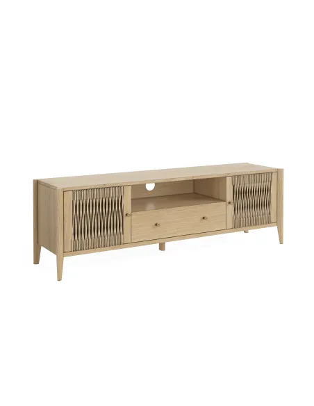 Sicily 1600 mm TV Unit - Light Oak