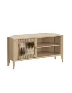 Sicily Corner TV Unit - Oak