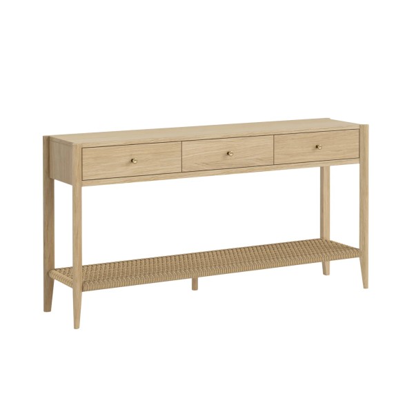 Sicily 1450 mm Console Table - Light Oak