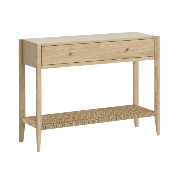 Sicily 1000 mm Console Table - Light Oak