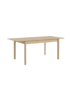 Sicily Small Extending Dining Table - Light Oak