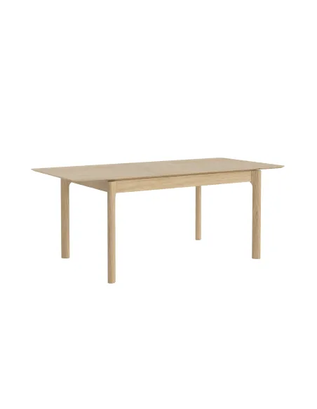 Sicily Small Extending Dining Table - Light Oak