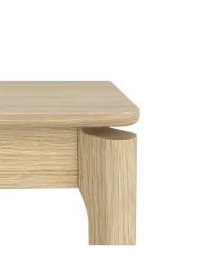 Sicily Small Extending Dining Table - Light Oak 2