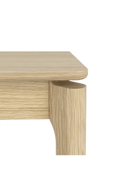 Sicily Small Extending Dining Table - Light Oak
