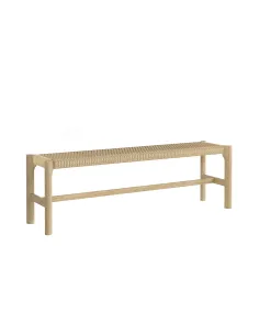 Sicily 1500 mm Dining Bench - Light Oak
