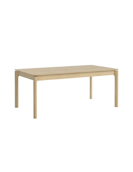 Sicily Large Extending Dining Table - Light Oak