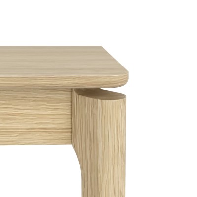 Sicily Large Extending Dining Table - Light Oak