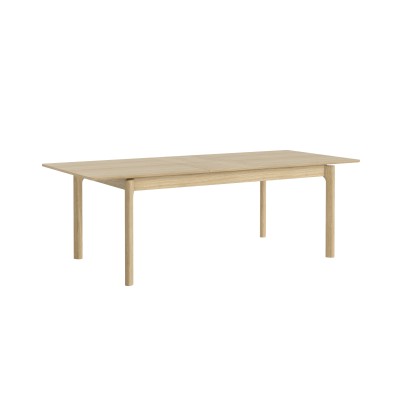 Sicily Large Extending Dining Table - Light Oak
